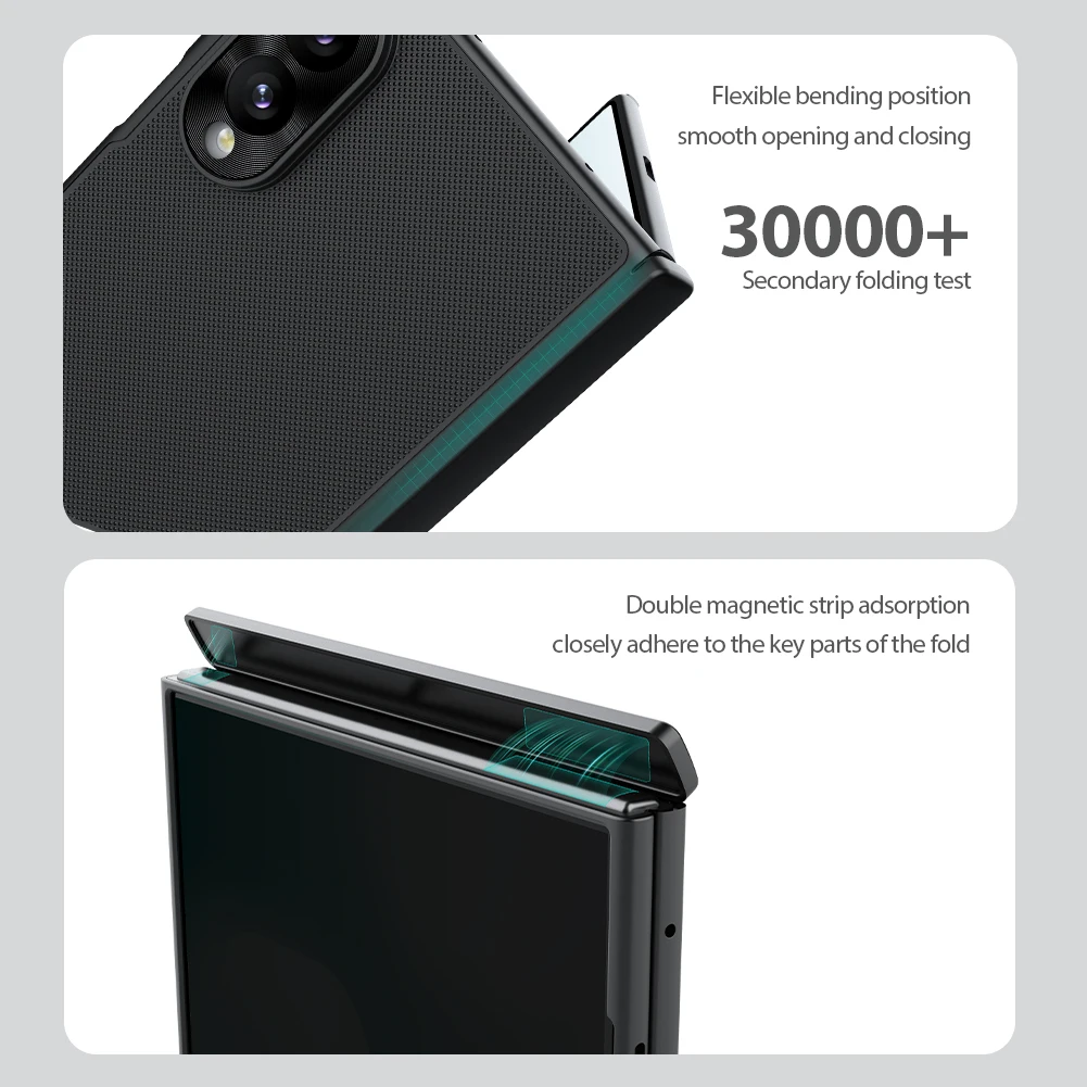 NillKin Super Frosted Shield Fold Magnetische Hülle für Samsung Galaxy – Bild 6