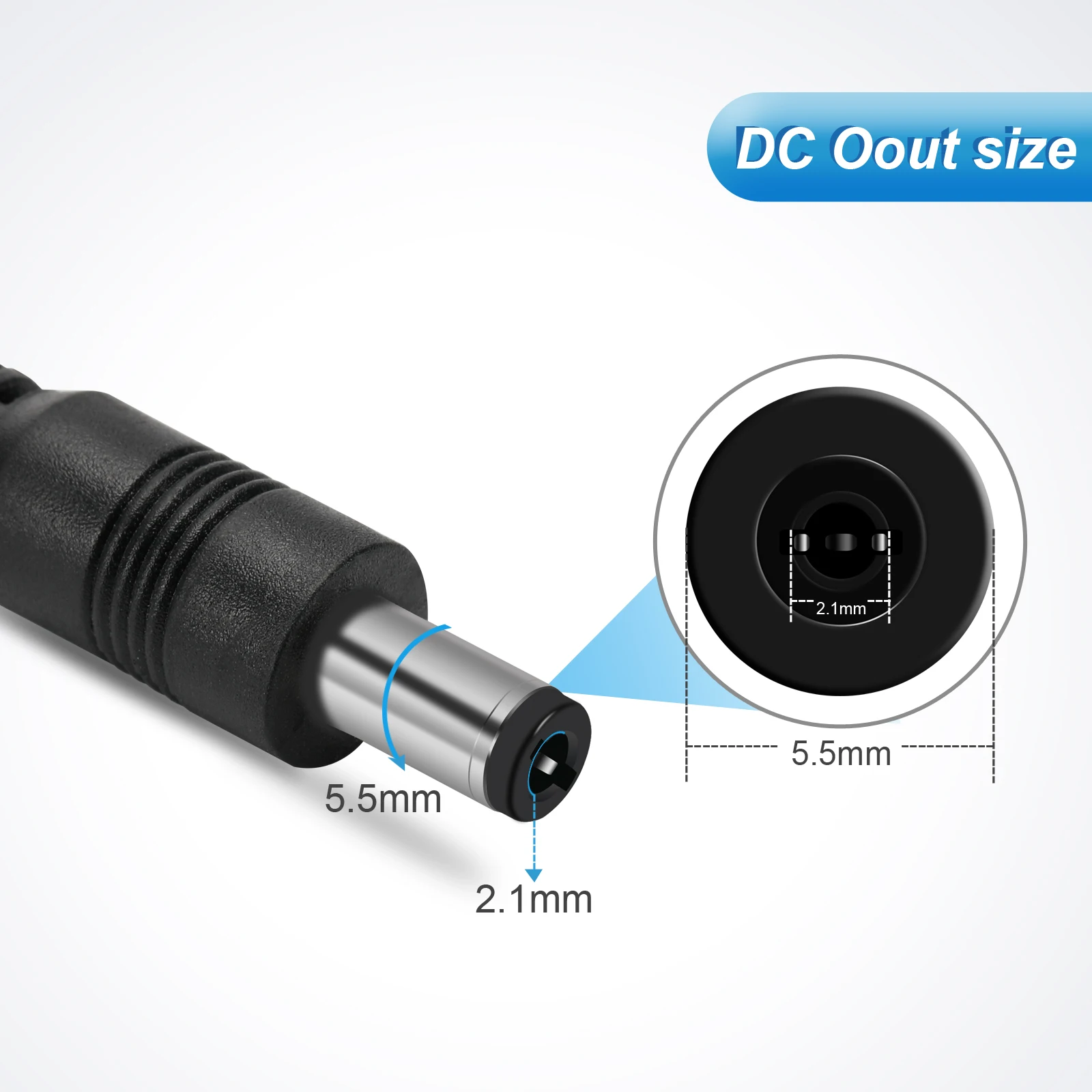 AC 110-240V DC 12V 1A 2A 3A 4A 5A 6A 8A Universal Power Adapter – Bild 3