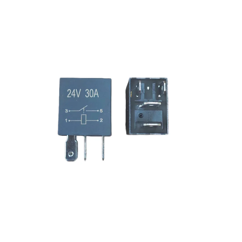 2er-Pack Universelles Kfz-Relais 12V 24V Fern-/Abblendlicht Klimaanlage Sicherungskasten Ölpumpenrelais