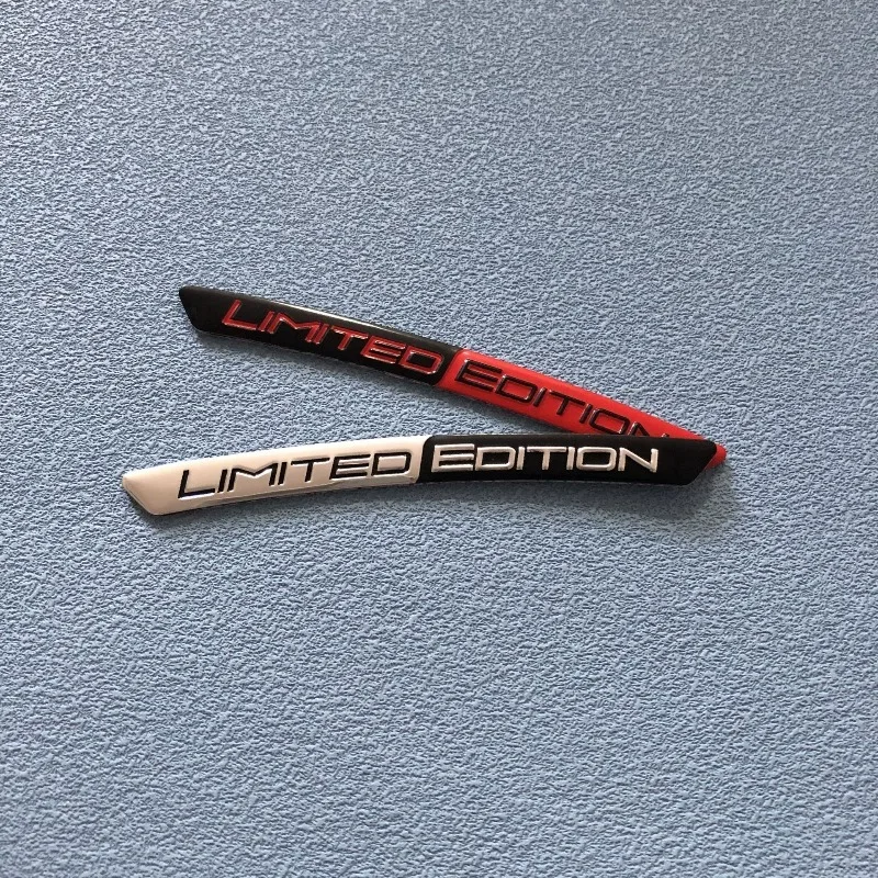 Aluminium Legierung Limited Edition Logo Auto Hub Aufkleber (4 Stück) – Bild 3