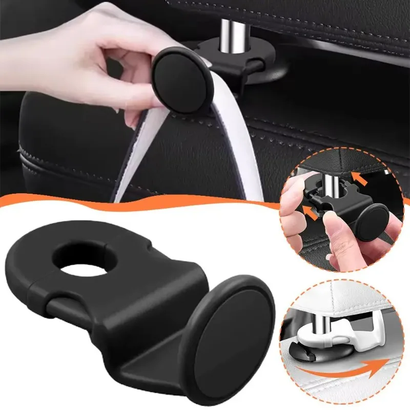 Auto Rücksitz Haken Auto Innen Organizer Zubehör 20KG Heavy (2 Stück) – Bild 3
