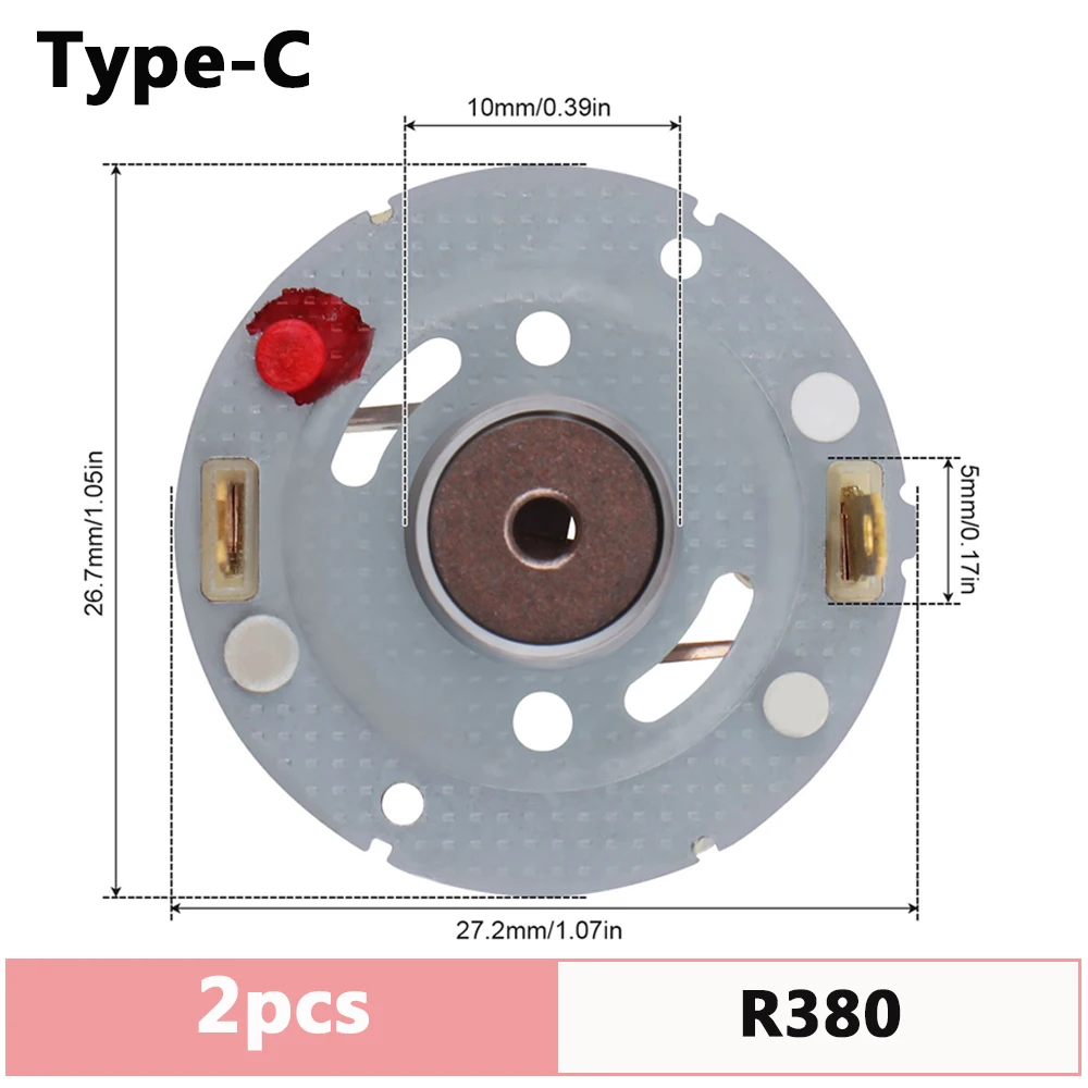 RS550 RS380 RS775 DC Motor Kohlebürstenhalter (2 Stück) – Bild 4