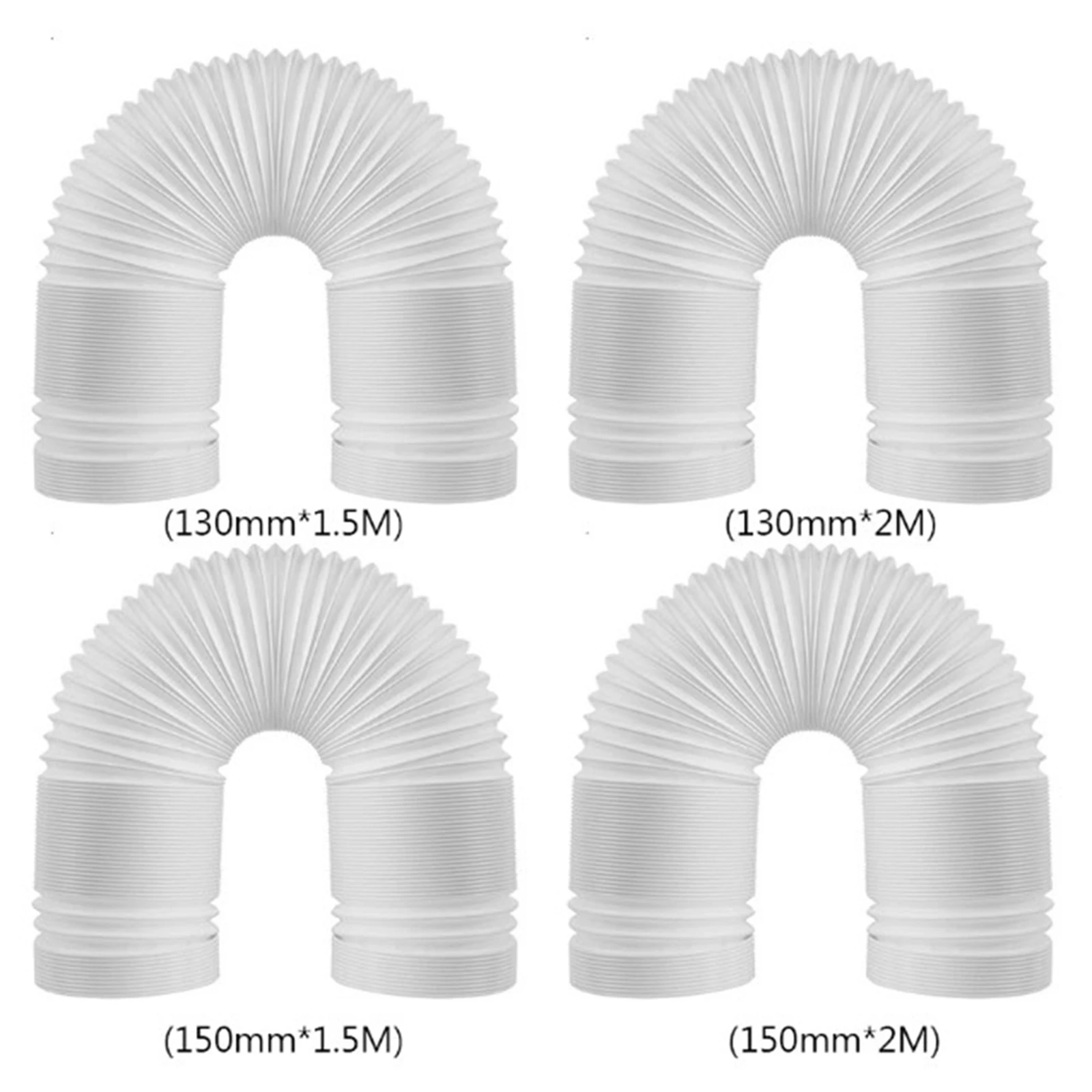 150CM/200CM Kanal Verlängerung Rohr Teleskop Flexible Klimaanlage – Bild 5