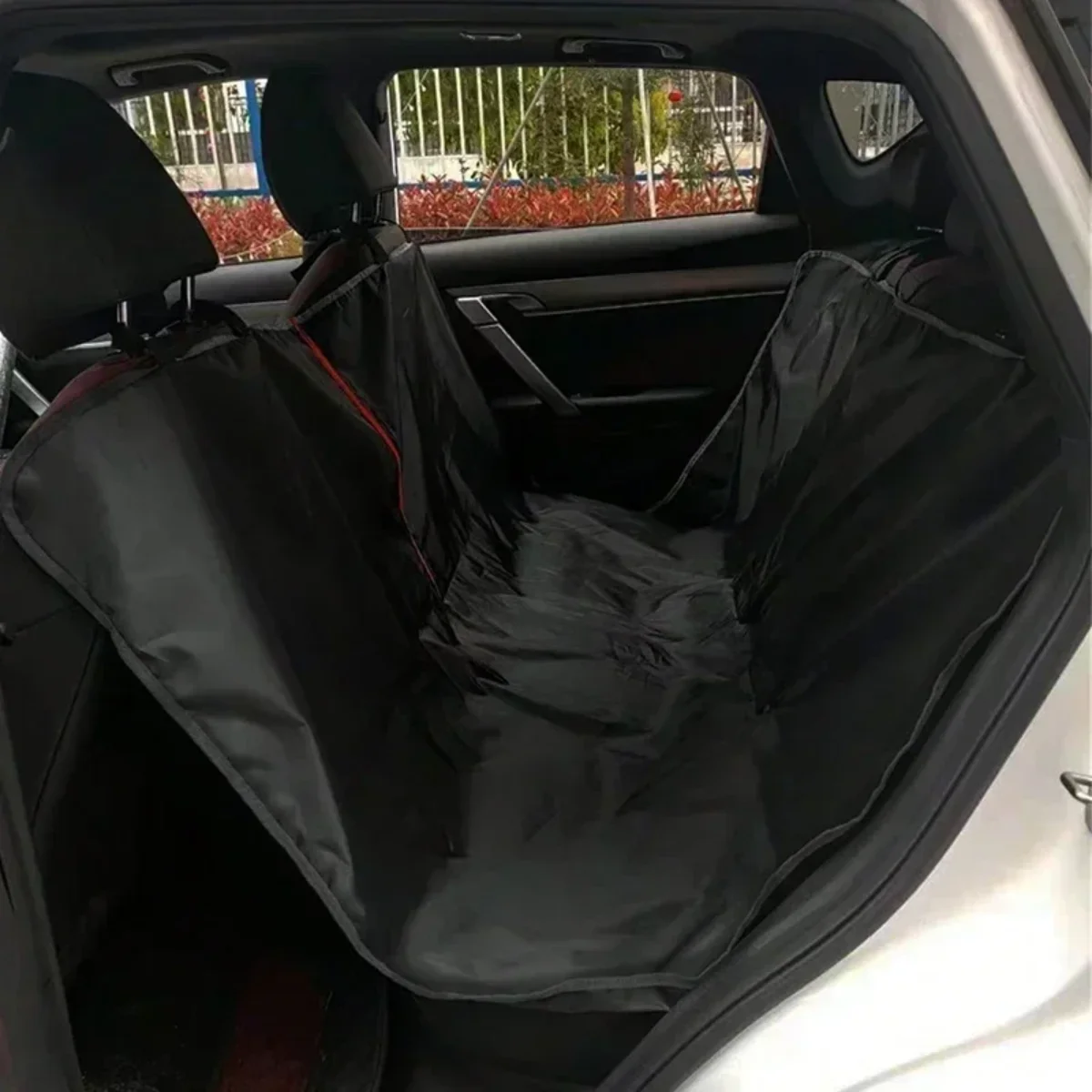 Hunde-Autositzbezug für den Rücksitz, Oxford-Stoff, langlebig – Bild 3