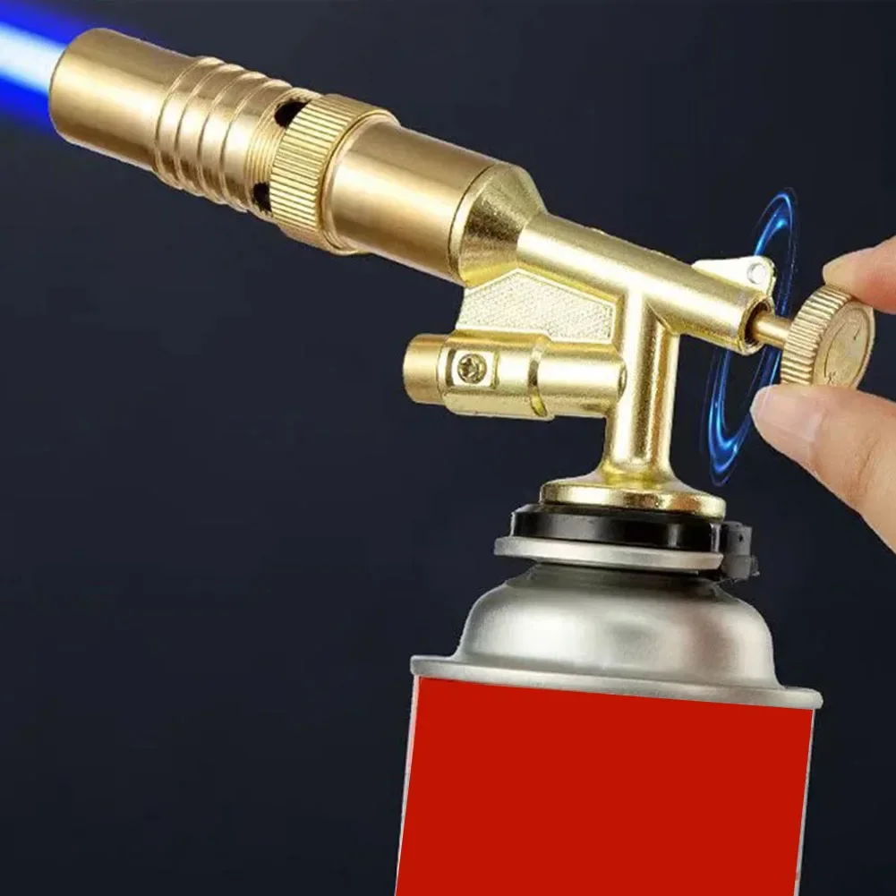 Schweißbrenner Gasbrenner Flammenwerfer Reines Kupfer Gasfackel – Bild 2