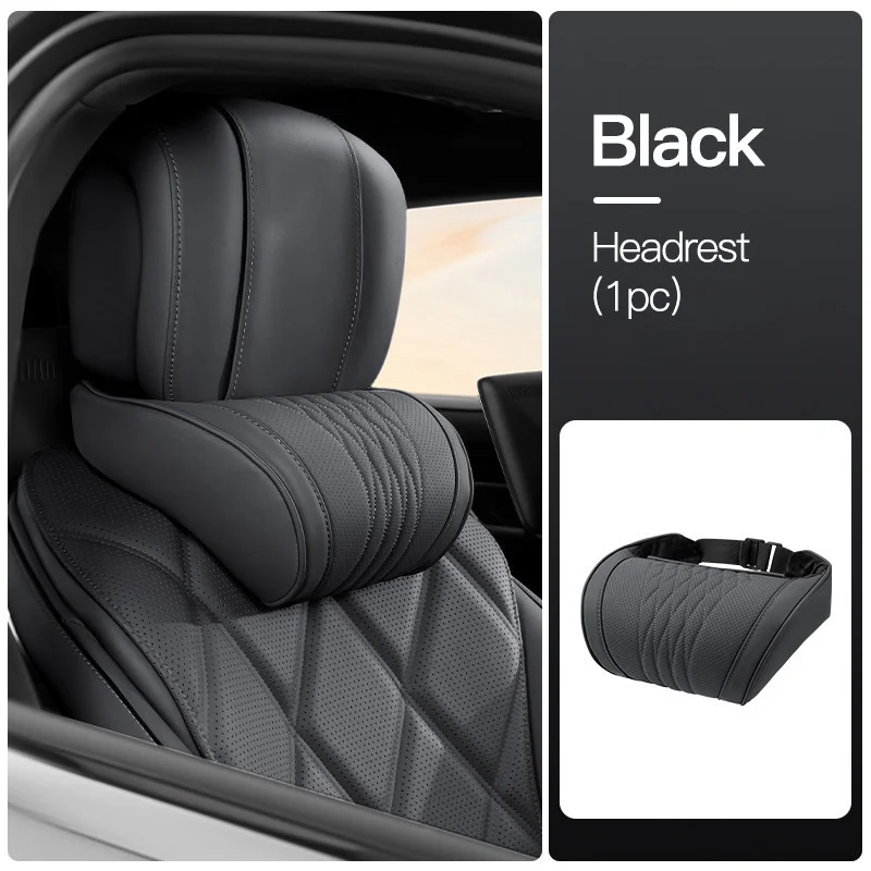 Auto-Kopfstütze Nackenstütze Sitz-Lendenwirbelstütze Design S-Klasse – Bild 5