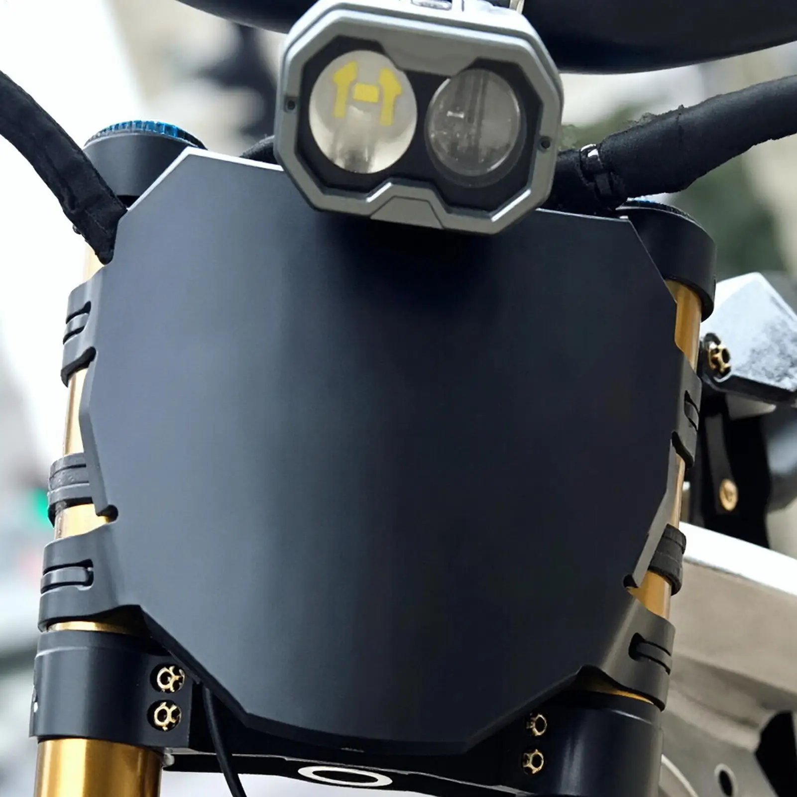 Downhill E-Bike Nummernschild, E-Bike Vorderplatte, Vorderes – Bild 2