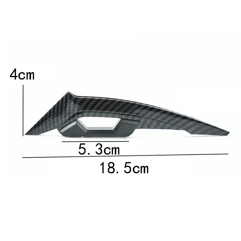 Aerodynamische Winglets Motorrad Vorderseite Spoiler Feste (2 Stück) – Bild 5