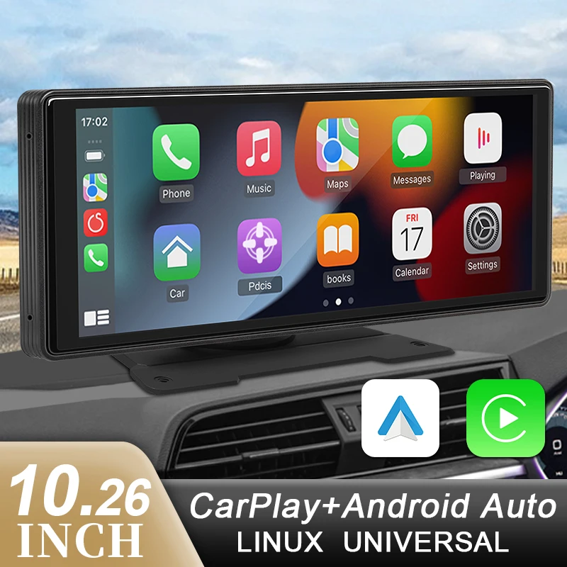 10,26 "Auto Spiegel Radio Multimedia Video Player Universal Wireless Carplay Android Auto Bildschirm