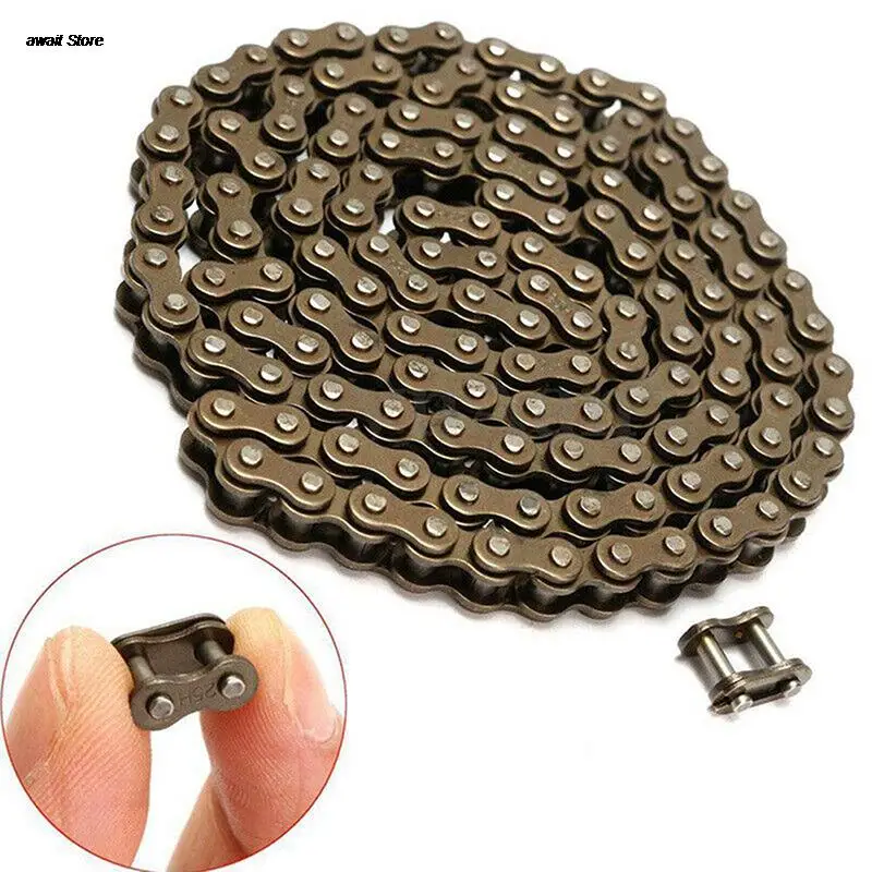 25H 158 Gliederkette für 47/49cc Pocket Bike Mini Moto Quad Dirt ATV – Bild 2