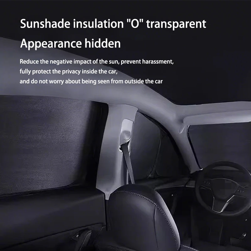 Tesla Model Y Juniper 2025 2026 Sonnenschutz für Vorder – Bild 3