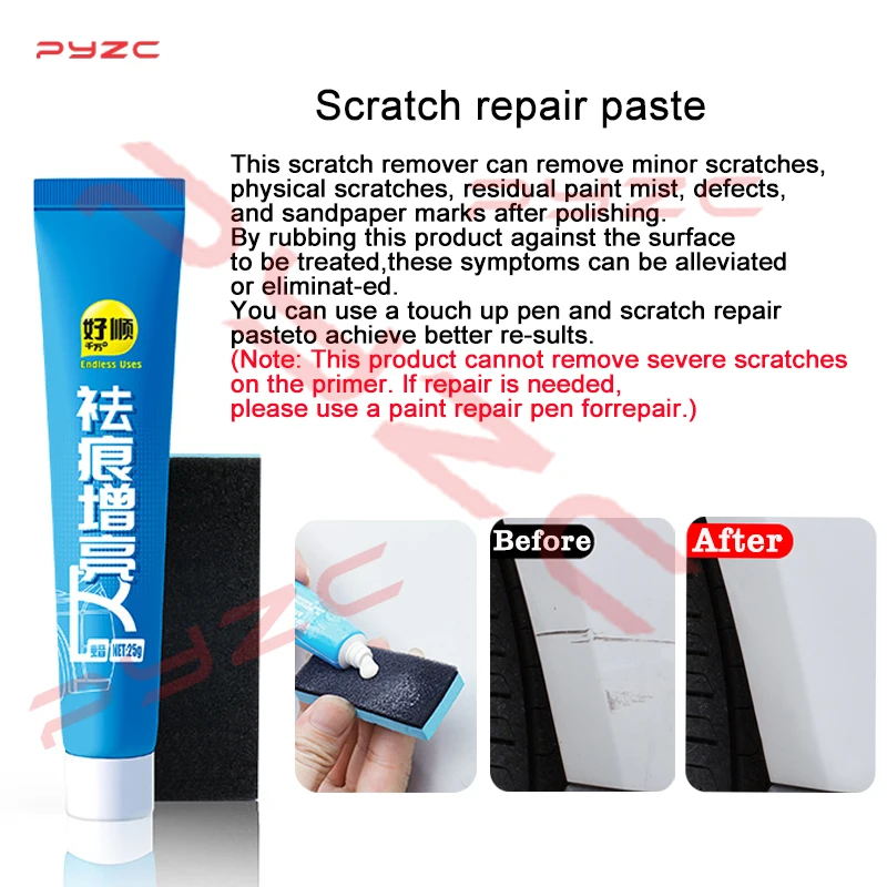 Paint Touch Up Pen Kit - Kratzerreparatur, Auto-Kratzerentferner – Bild 6