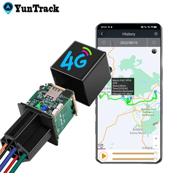 4G Relais GPS Tracker Auto Lkw Elektrische Motorrad Cut Öl Locator ACC Abgeschleppte Anruf Alarm Sicherheit