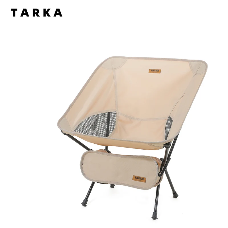 TARKA faltbares Campingstuhl-Set, leichter Klappstuhl, ultraleicht, für Rucksackreisen, Mondstühle für Garten
