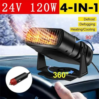 12/24V Auto Heizung 2 in 1 Auto Kühlung & Heizung Lüfter Auto Windschutz scheibe schnelle Heizung Abtauung