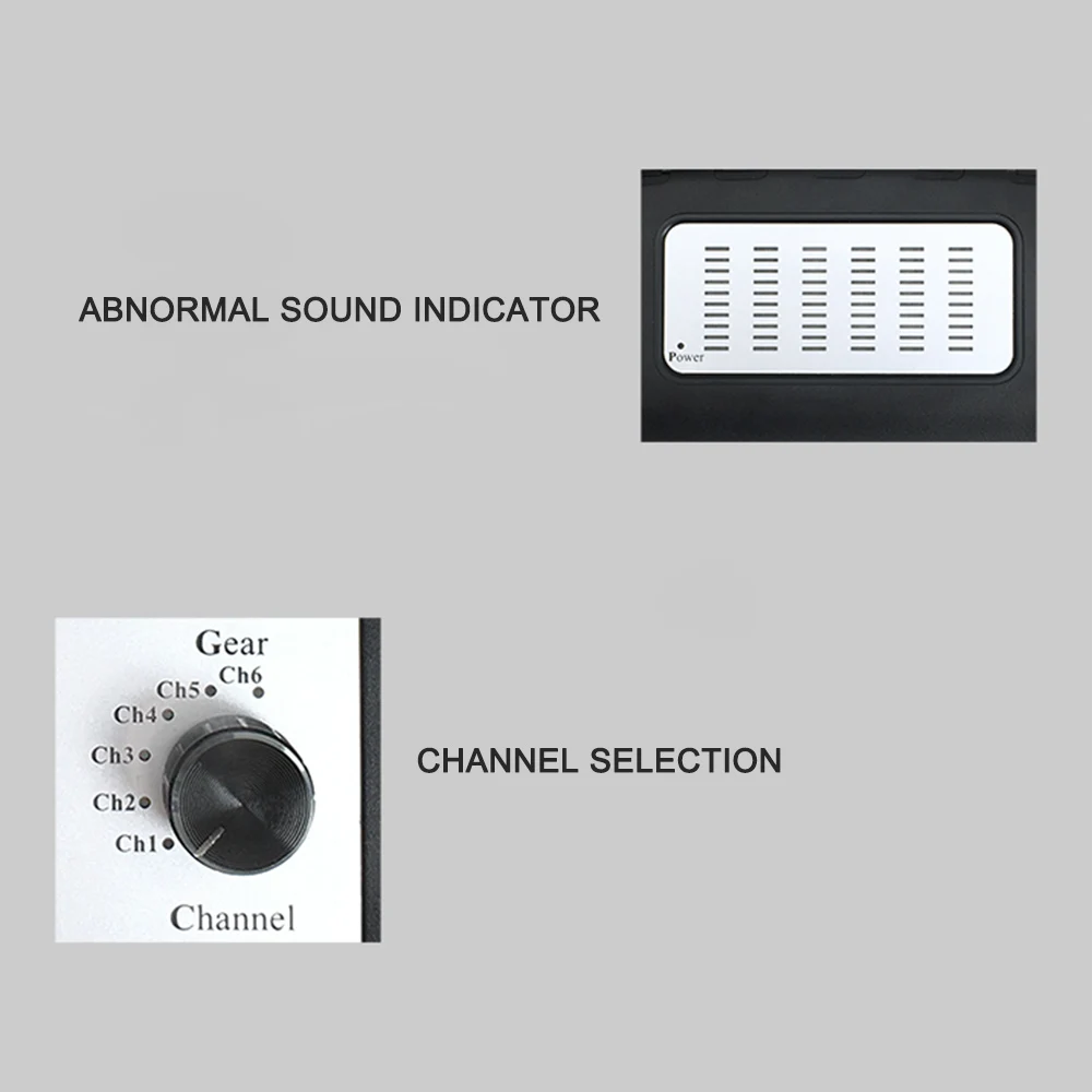 Elektronisches Stethoskop Auto Noise Finder Diagnose Hörgerät Maschine – Bild 5