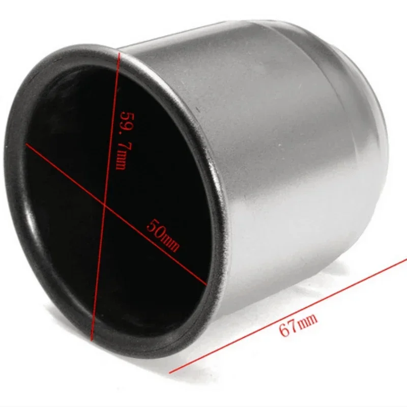 Universal 50mm Anhänger Zubehör schwarz Anhänger Kugel abdeckung – Bild 3