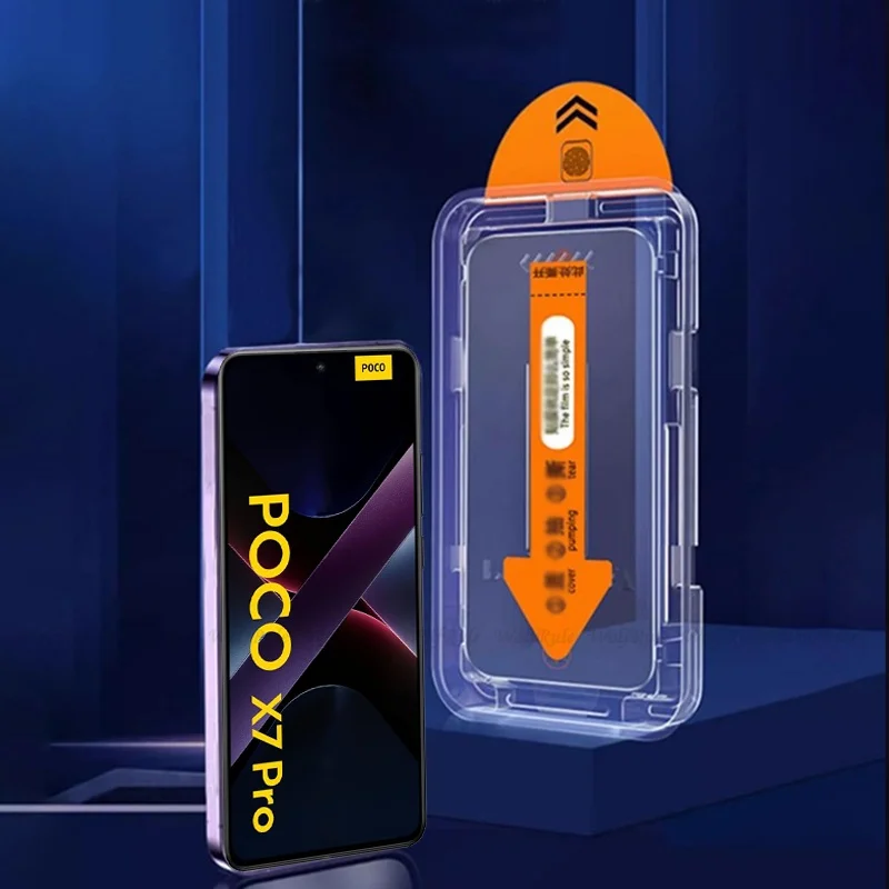 Poco X7 Pro Glas Xiaomi Poco X7 Pro Gehärtetem Glas Volle Abdeckung – Bild 2