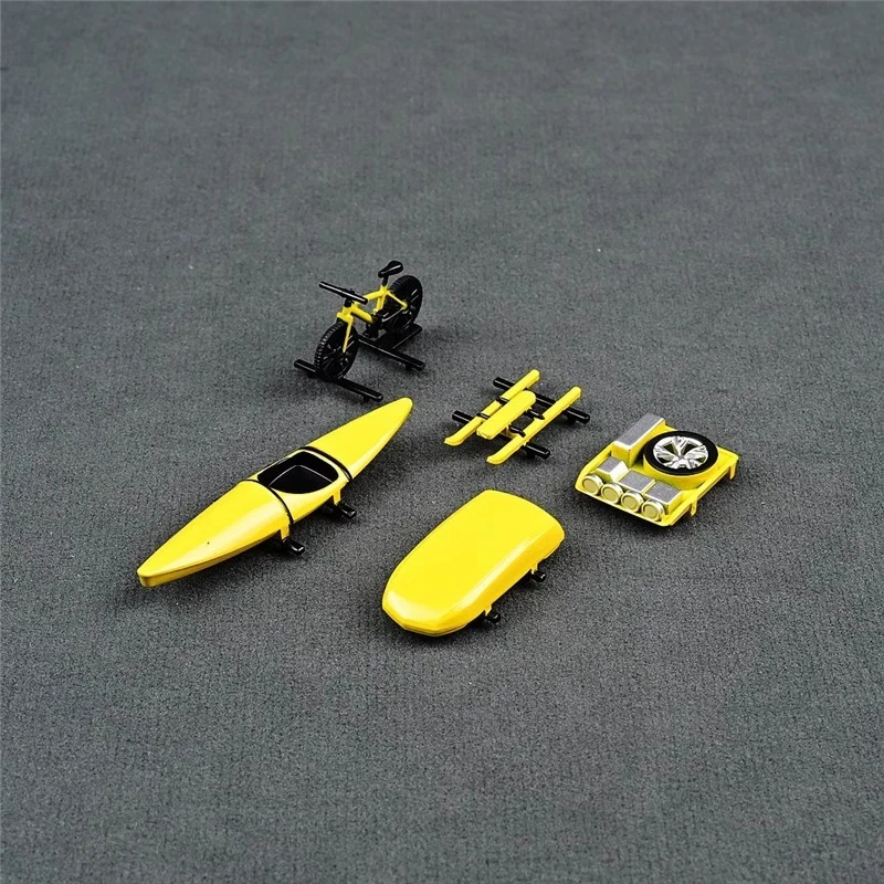 Zubehör Dachbox Fahrrad-Kajak-Gepäckträger-Set für 1:64 1/64 – Bild 2