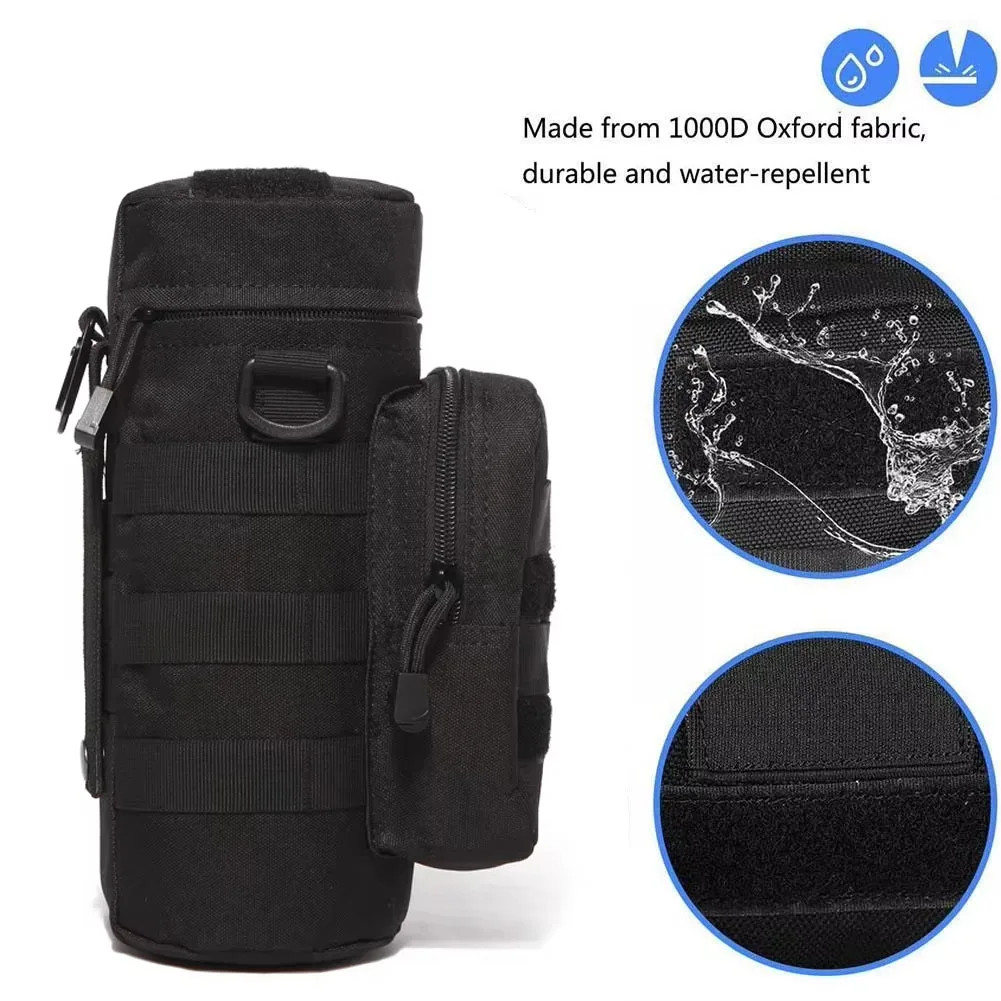 Taktische Molle Wasserflasche Tasche Beutel Halter Outdoor Reisen – Bild 4