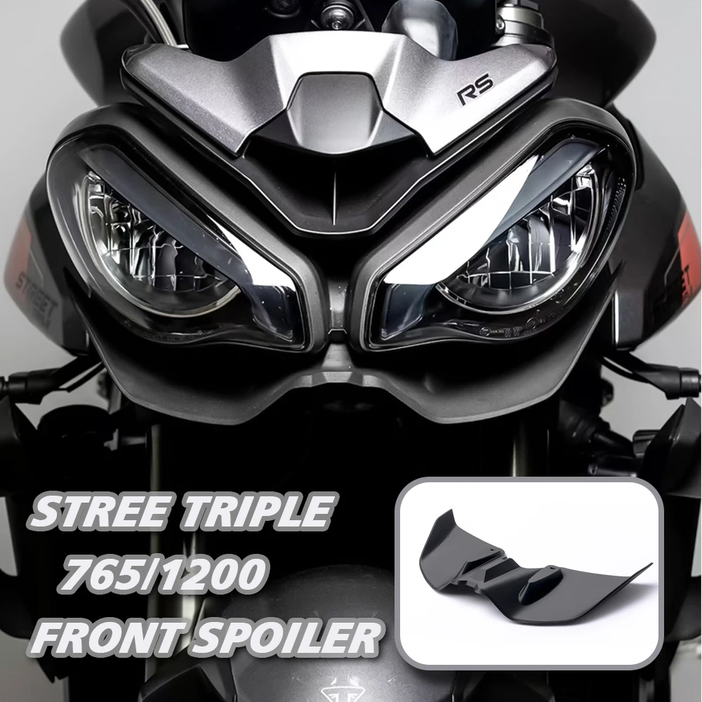 Triumph Street Triple 765 RS 1200 RS Frontspoiler Unterer Spoiler untere Lippe GP WING DOWNFORCE NACKTE