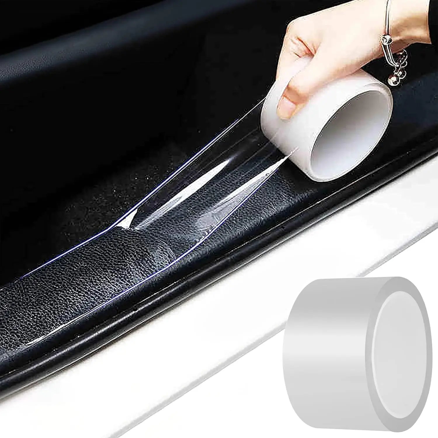7 cm x 3 m Universal-Autotür-Kantenschutz, dekorativer Schutzstreifen – Bild 5