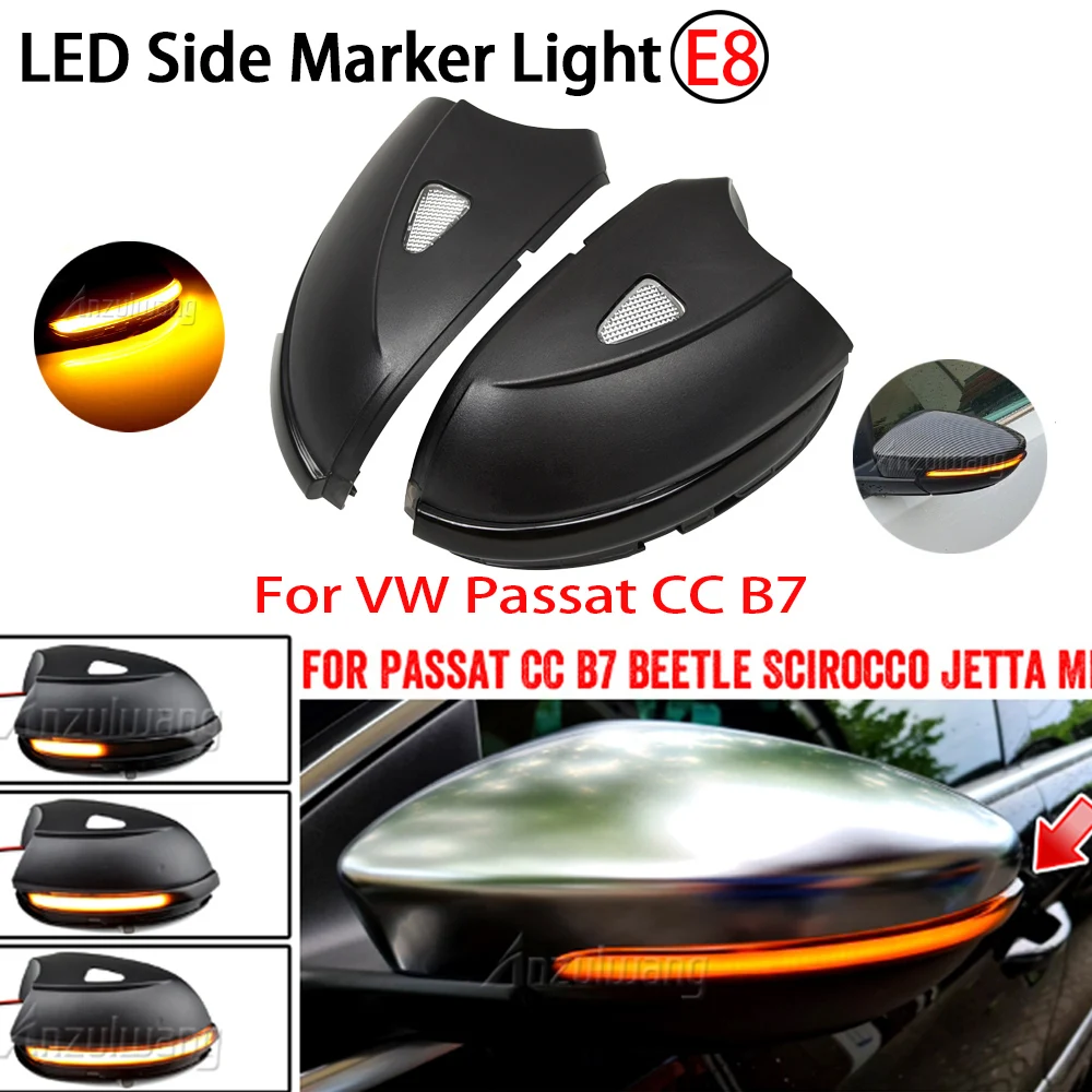 VW Passat B7 CC Scirocco MK3 Jetta MK6 EOS Käfer R LED Dynamische – Bild 5