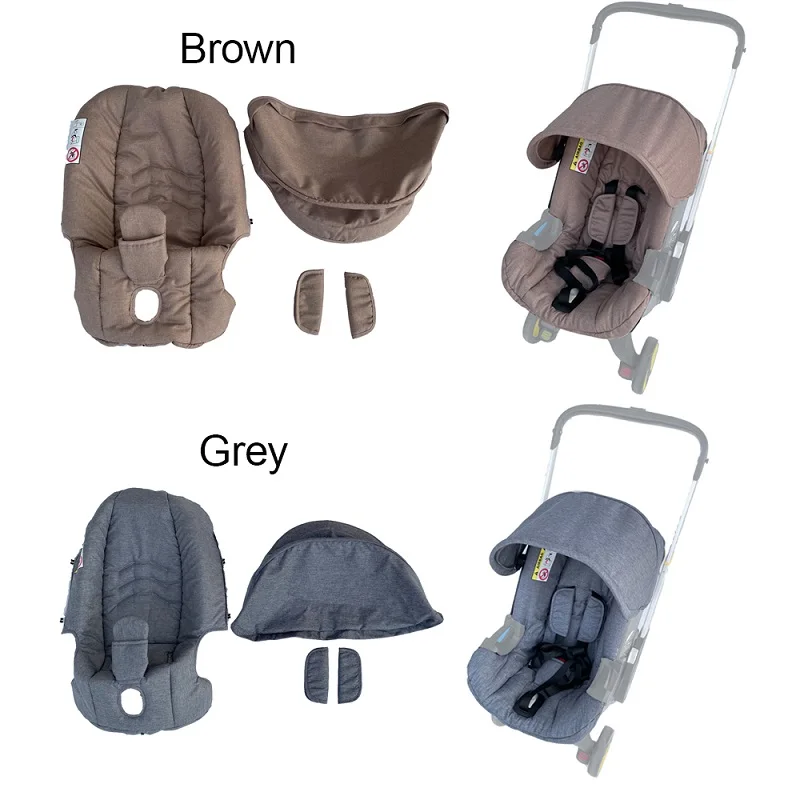 COLU KID ® Kinderwagen-Zubehör, Sitzkissen-Wechselsets, Sonnenschutz – Bild 4