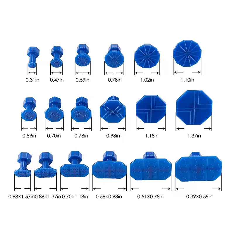 Auto Körper Blech Paintless Dent Kunststoff Puller Kit Auto Hagel Pit – Bild 4