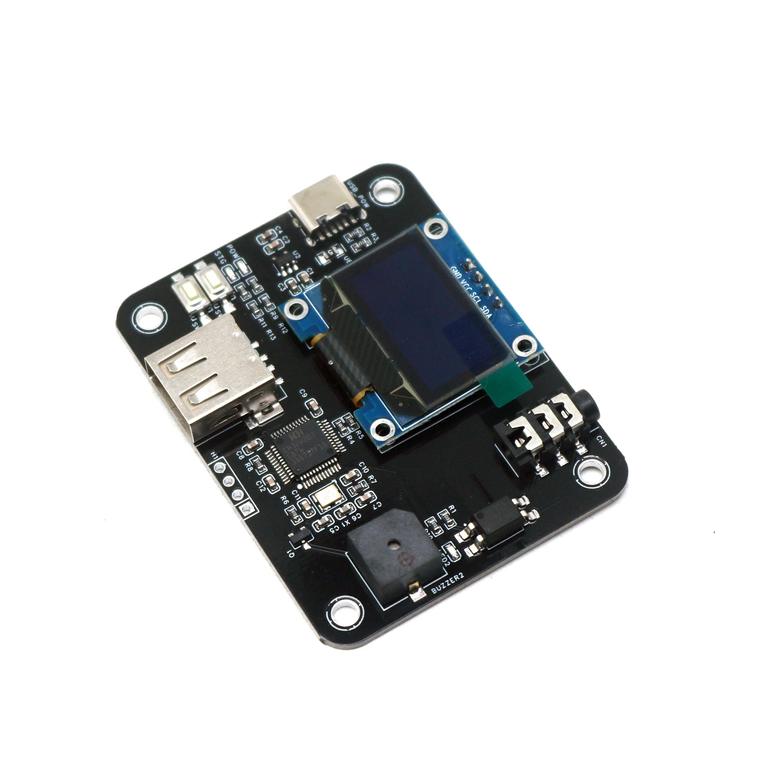 CW-Tastatur mit Elektronischen Tasten und OLED-Digitalanzeige – Bild 4