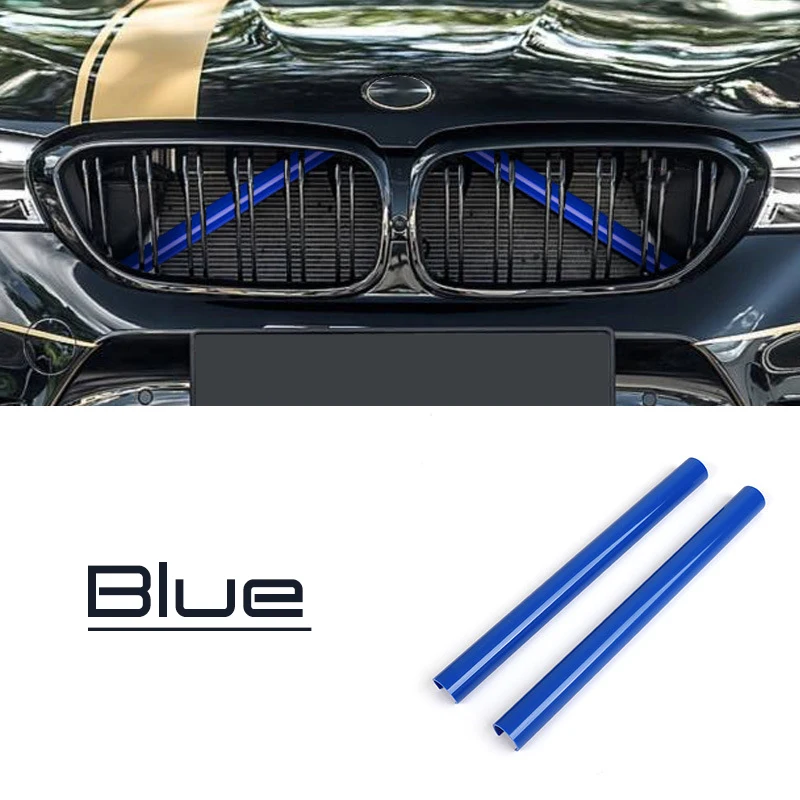 EIN Paar Auto Kühlergrill Trim Streifen Für BMW F30 F31 F32 F33 F34 F36 F20 F21 F22 F23 G29 Auto Sport Styling