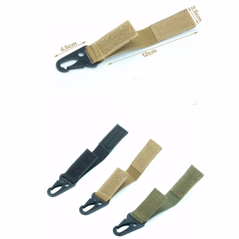 Karabiner Hochfester Nylon-Schlüsselhaken MOLLE Gurtband Schnalle – Bild 4