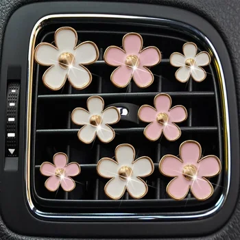 Auto Outlet Vent Parfüm Clips Konditionierung Aromatherapie Lufterfrischer mit niedlichem Blumendesign