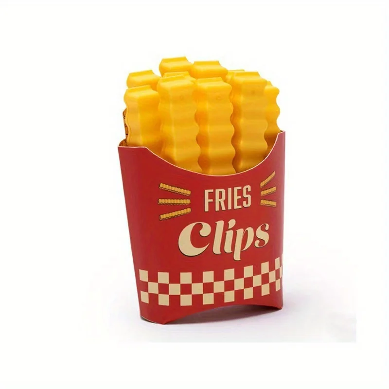 Pommes-Frites-förmige Dichtungsclips - zum Versiegeln (12 Stück) – Bild 6
