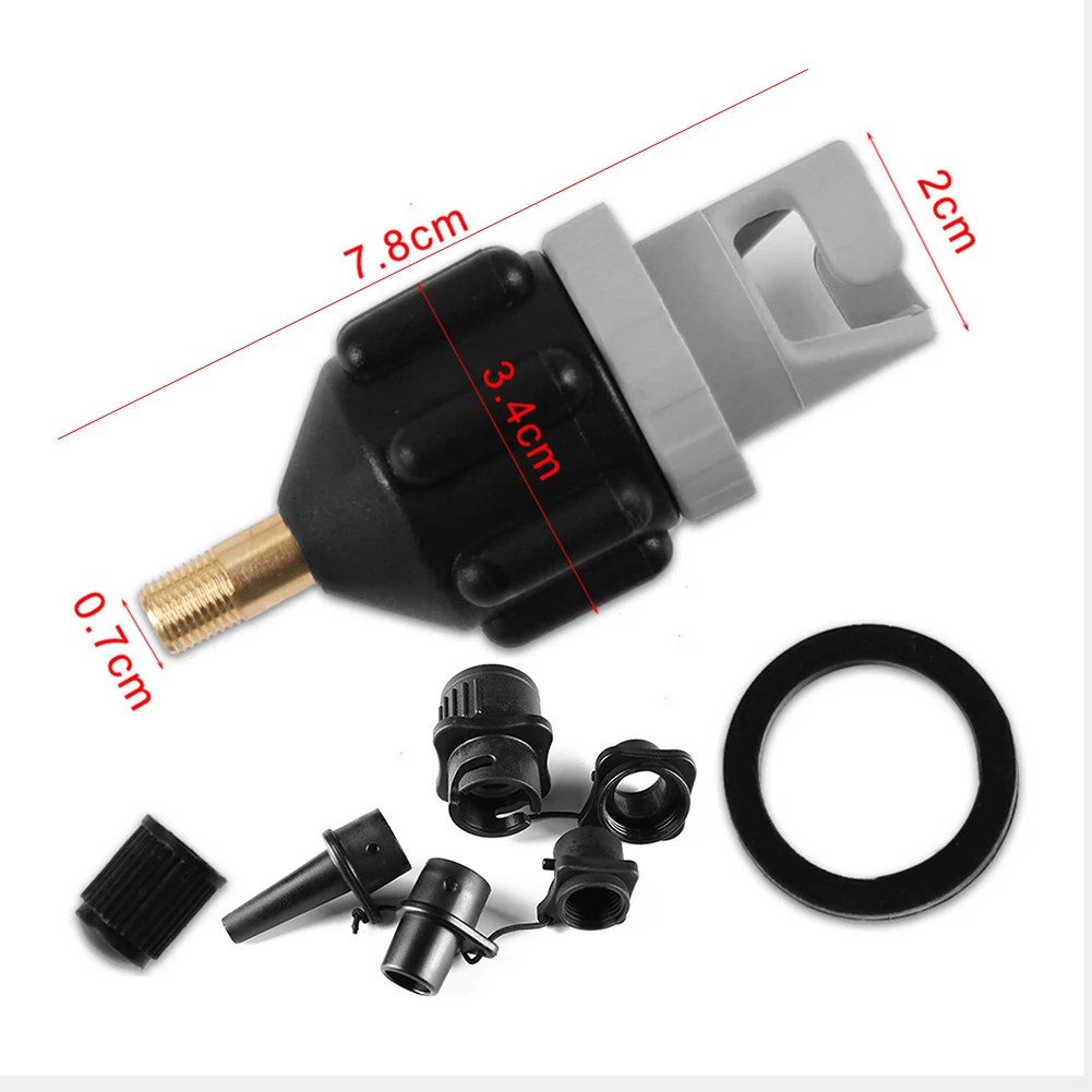 Luftventil-Adapter-Kit für Sup-Board aufblasbarer Pumpen adapter – Bild 6