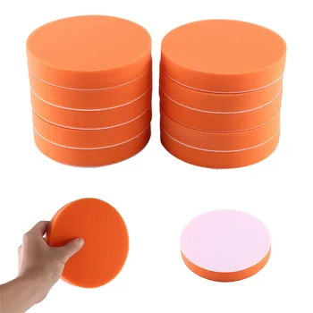 10er-Pack Auto-Polierpads 150mm Schwamm-Polierer Reinigung Wachsen Lackpflege Polierpads