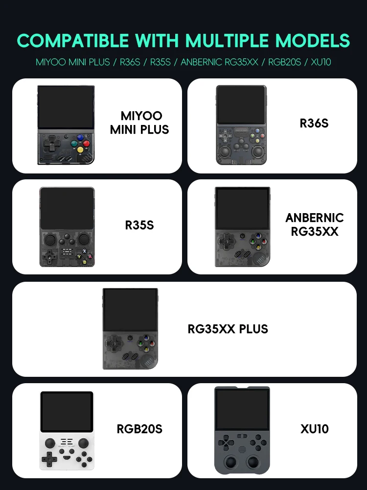 Data Frog für R36S Hülle Retro Videospiel Taschen EVA Hülle für RG35XX – Bild 2