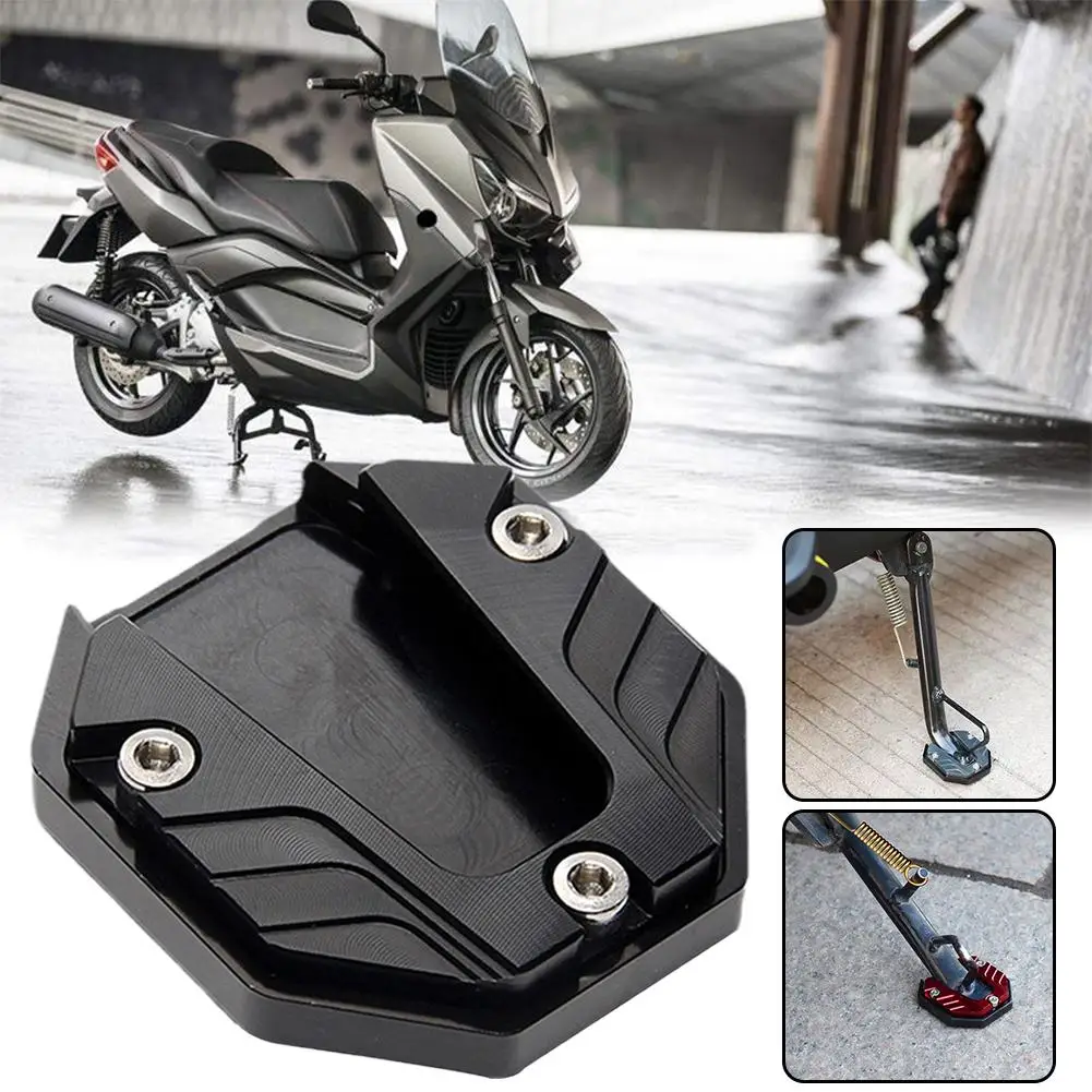 Aluminium-Legierung Motorrad-Seitenständer-Verlängerung Fußstütze – Bild 2