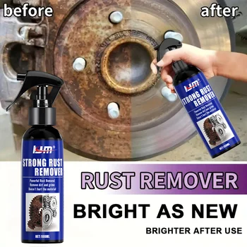 Rostentferner-Spray, löst Reifenrost, schützt Radfelgen und Bremstrommeln, ideal für Metalloberflächen