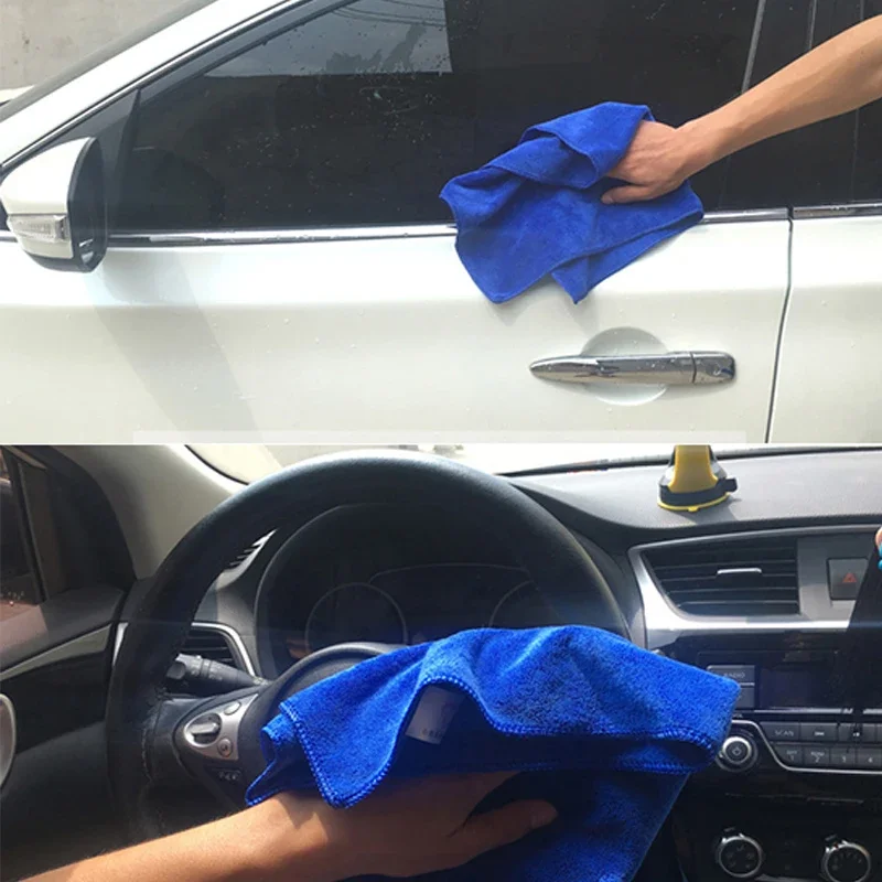 Mikrofaser-Handtücher für die Autoreinigung, Waschhandtuch – Bild 2