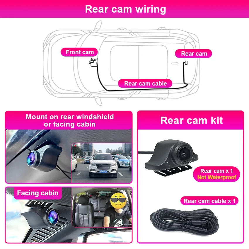Neu! Dash Cam 4K für Polestar 2 Polestar2 2026 2025 2024 2023 2022 – Bild 5