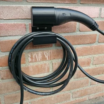 Wandhalterung für EV-Ladegerät Typ 2 EV-Ladegerät für Tesla Kia Elektroauto Ladekabel-Aufbewahrungshalterung