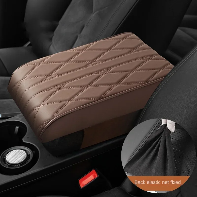 Auto Armlehne Matte Mittel konsole Armlehne Schutz kissen Wellens – Bild 2