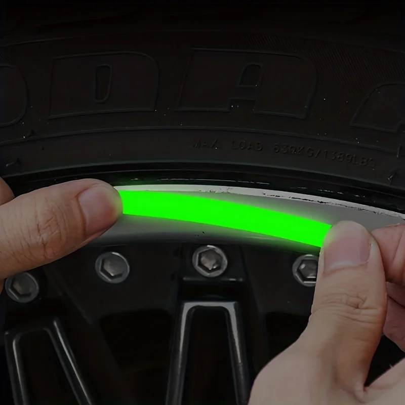 Auto Rad Leuchtende Aufkleber Reflektierende Aufkleber (20 Stück) – Bild 3