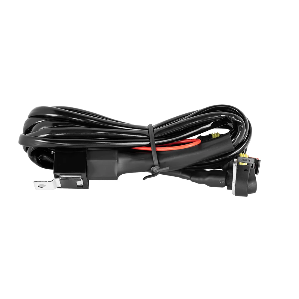 Motorrad Nebel Licht Kabelbaum LED Lampe Scheinwerfer Refit Relais – Bild 6