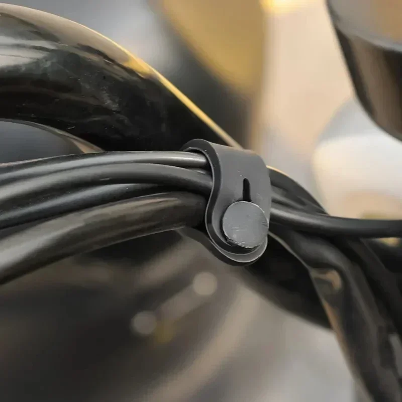 Motorrad Gummibänder Für Rahmen Sicherung Kabelbinder Kabelbaum Kabel – Bild 2