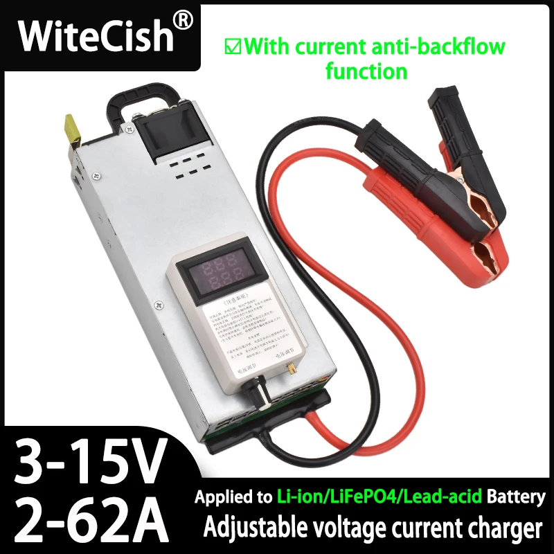 14,6 V 100 A Einstellbares Ladegerät 12,6 V 100 A 60 A Lithium-Polymer – Bild 2