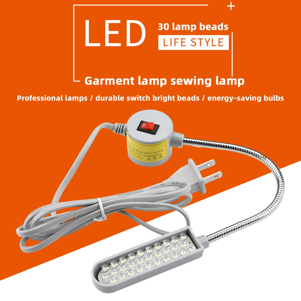 30 LED-Arbeitsleuchte für den Schreibtisch, magnetische Basisleuchte – Bild 2
