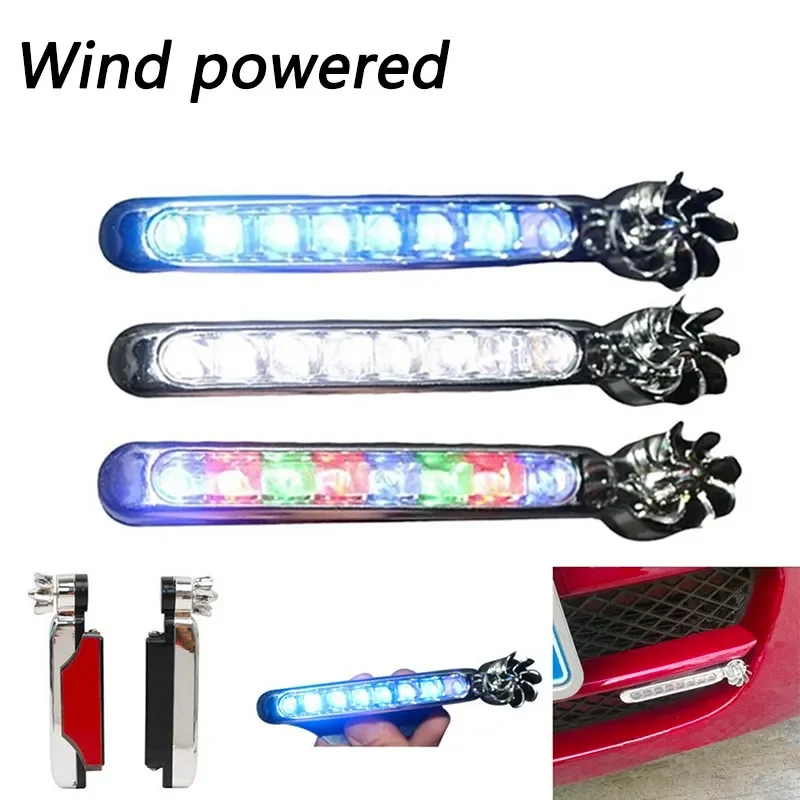 Windkraftbetriebene Auto-LED-Tagfahrleuchte Zusatzbeleuchtung – Bild 2