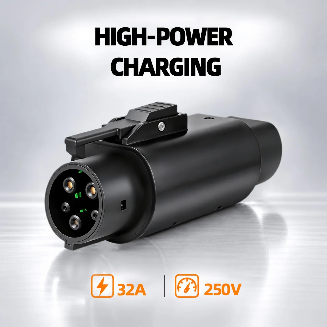 Typ2 auf Typ1 EV-Ladegerät-Adapter, 32 A, einphasig, kompatibel – Bild 2